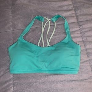blue lululemon free to be bra